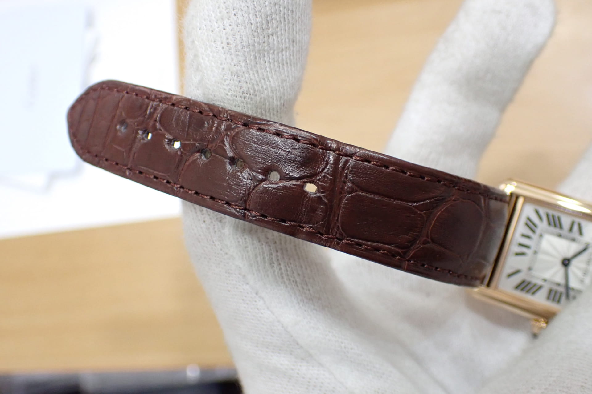 カルティエ/Cartier タンク ルイ カルティエ LM 18KPG Ref.WGTA0011