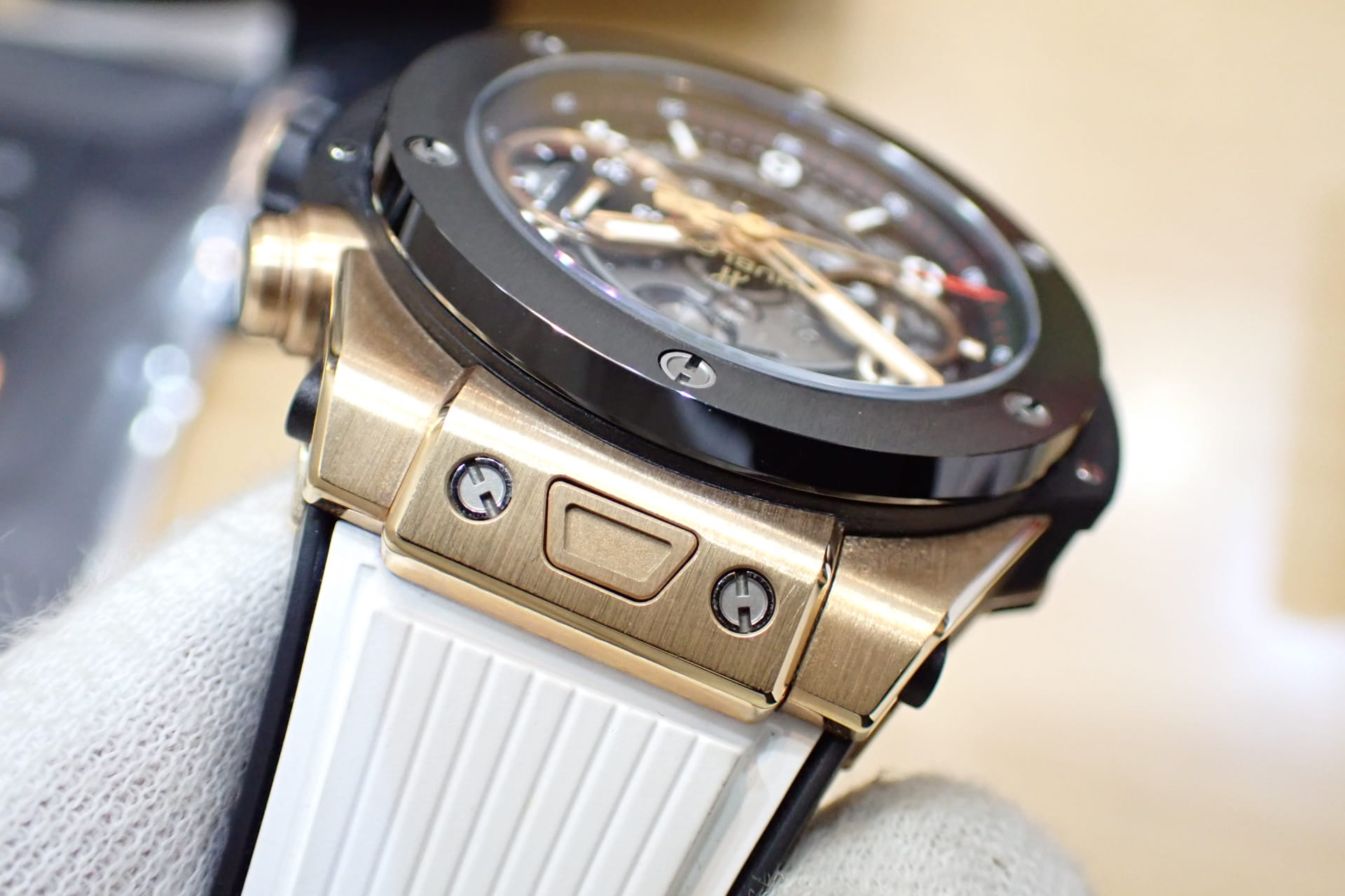 ウブロ/HUBLOT ビッグバン ウニコ キングゴールド セラミック Ref.441.OM.1180.RX