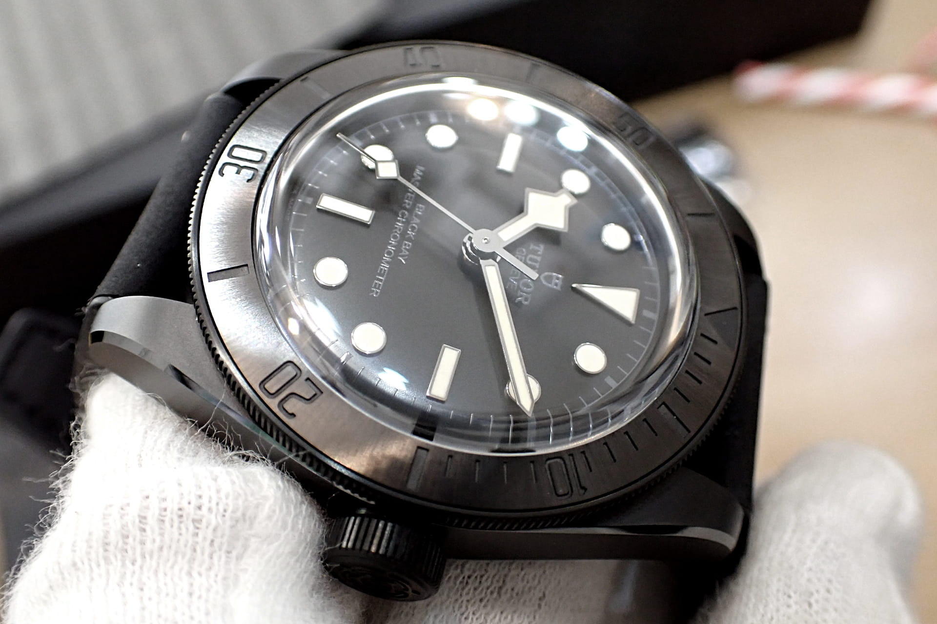 TUDOR/チューダー ブラックベイ セラミック Ref.M79210CNU-0001　黒文字盤 オールブラック