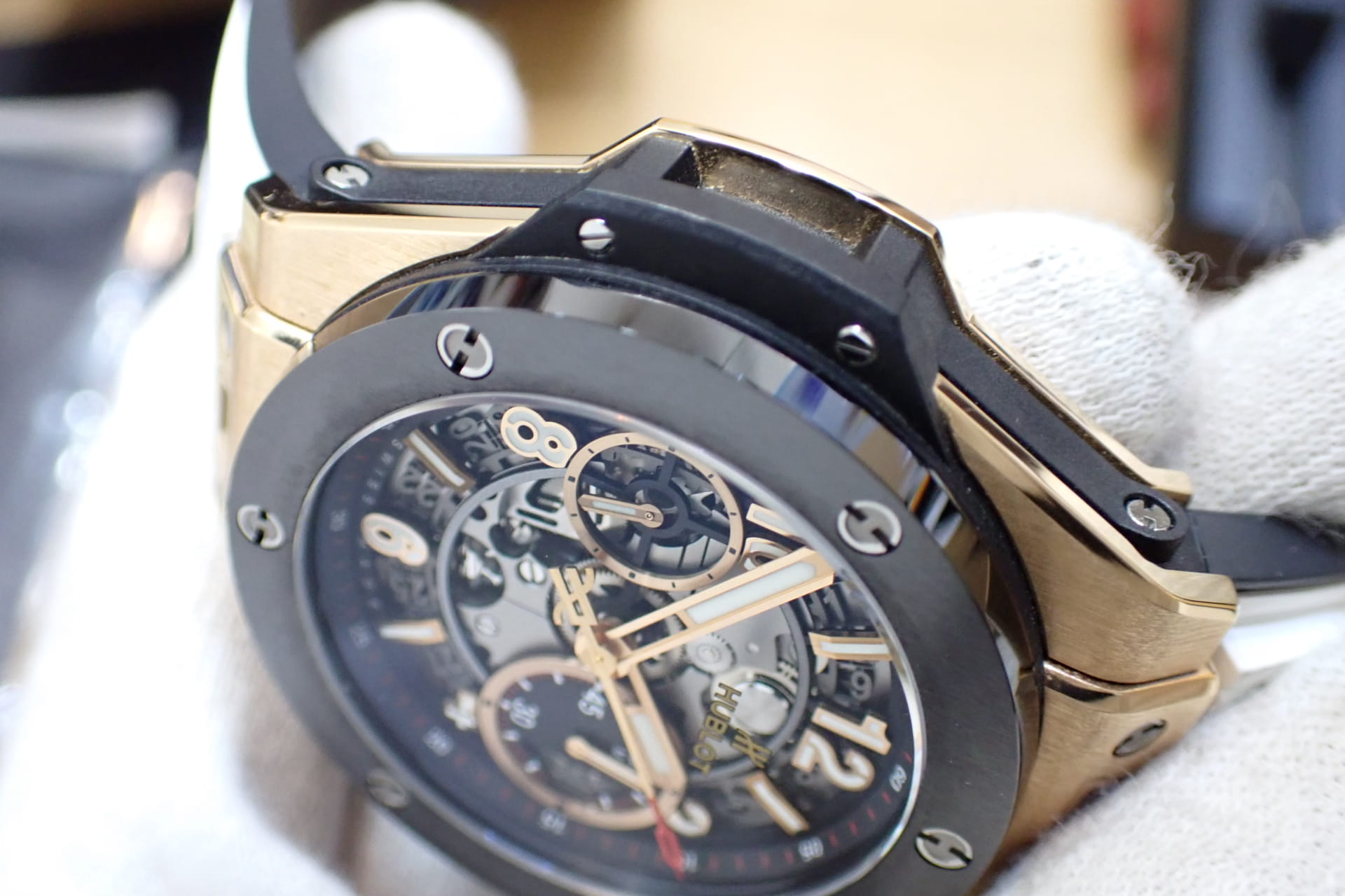 ウブロ/HUBLOT ビッグバン ウニコ キングゴールド セラミック Ref.441.OM.1180.RX