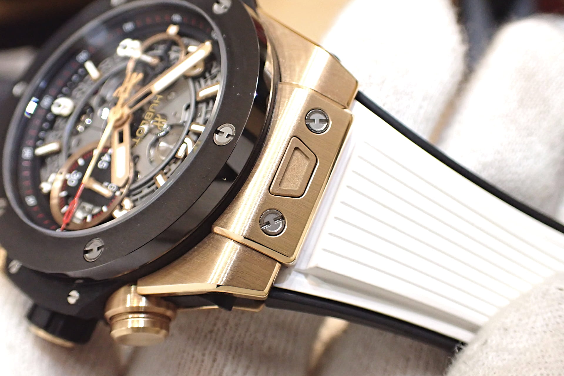 ウブロ/HUBLOT ビッグバン ウニコ キングゴールド セラミック Ref.441.OM.1180.RX