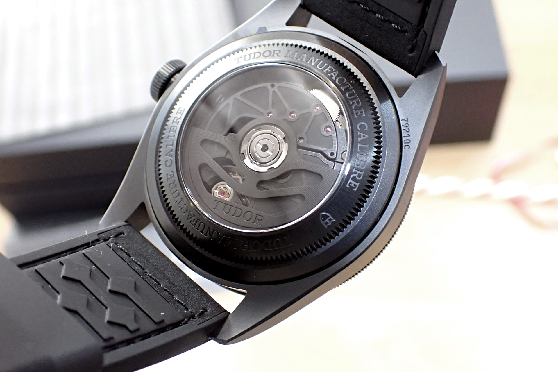 TUDOR/チューダー ブラックベイ セラミック Ref.M79210CNU-0001　黒文字盤 オールブラック