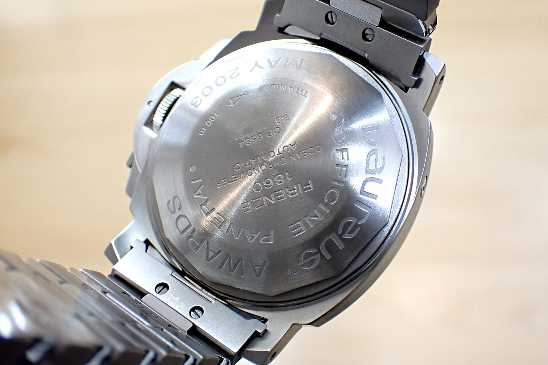 パネライ/PANERAI ルミノール クロノ レガッタ2003 世界限定399本 Ref.PAM00168 ブルー