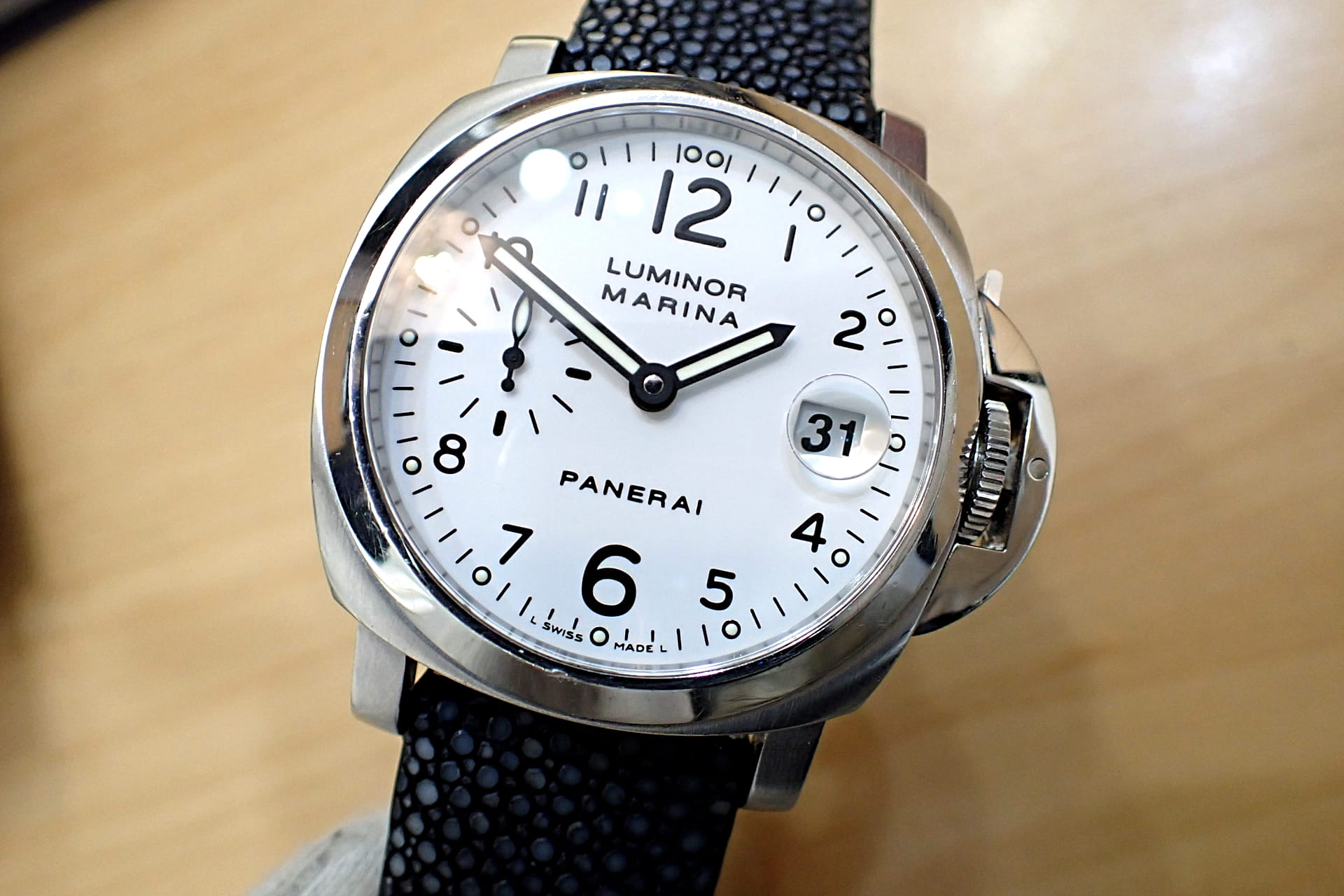 PANERAI/パネライ ルミノール マリーナ Ref.PAM00049 白文字盤