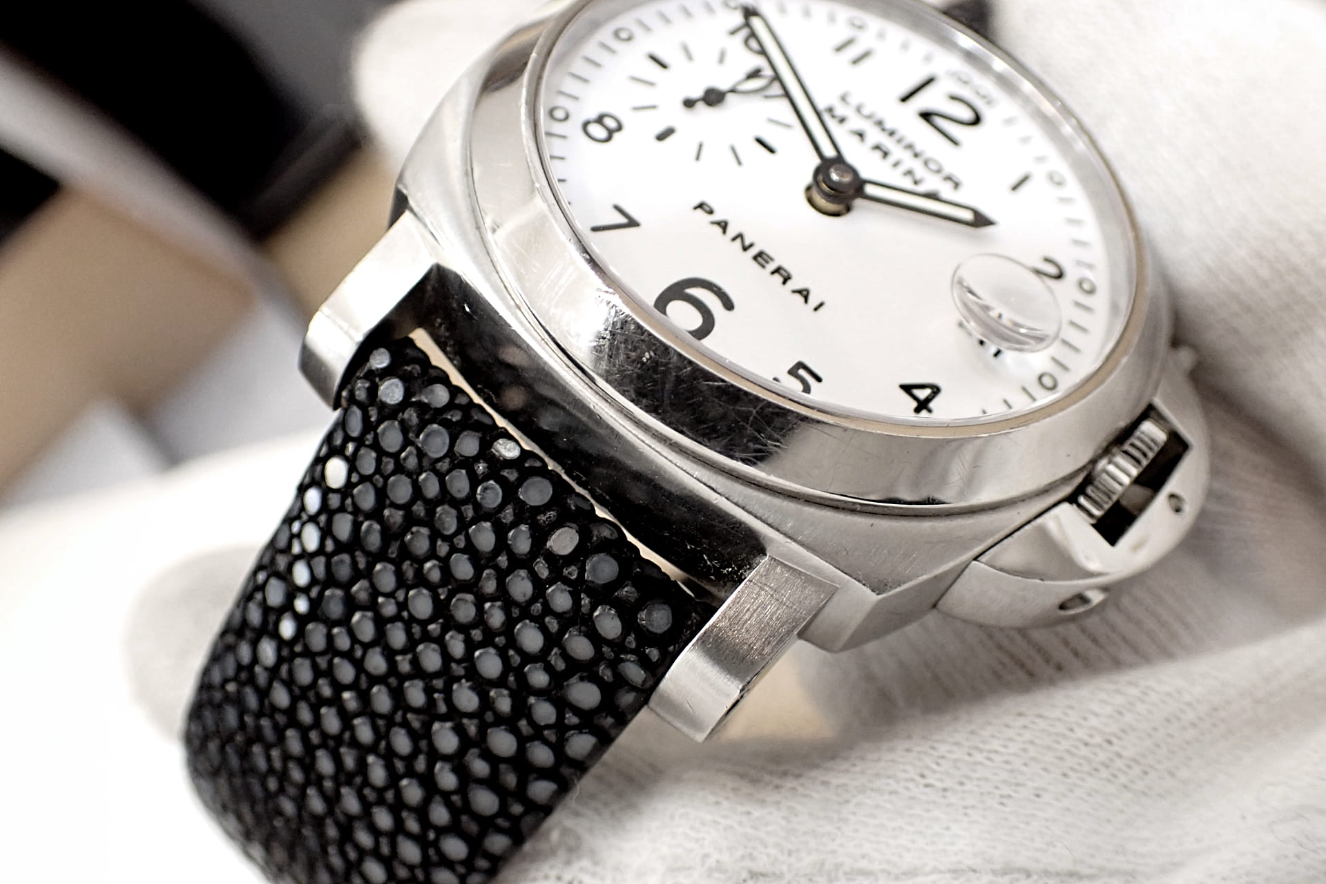 PANERAI/パネライ ルミノール マリーナ Ref.PAM00049 白文字盤