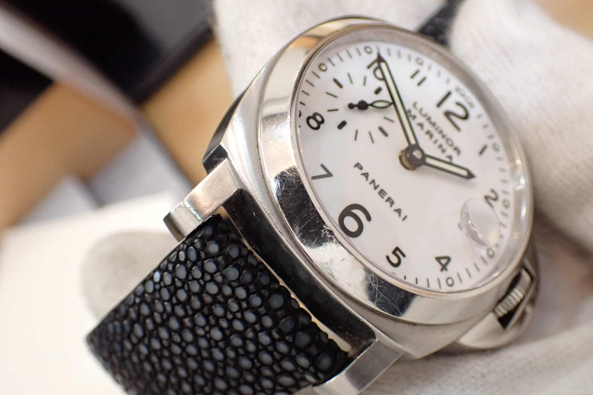 PANERAI/パネライ ルミノール マリーナ Ref.PAM00049 白文字盤