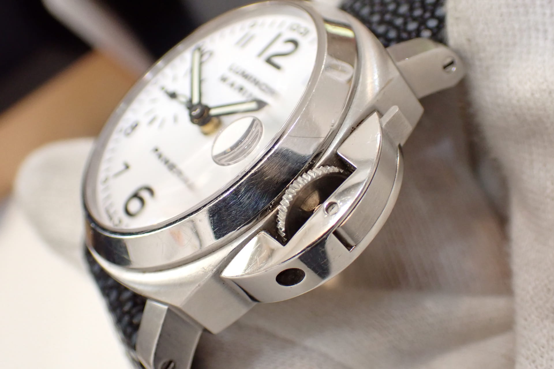 PANERAI/パネライ ルミノール マリーナ Ref.PAM00049 白文字盤