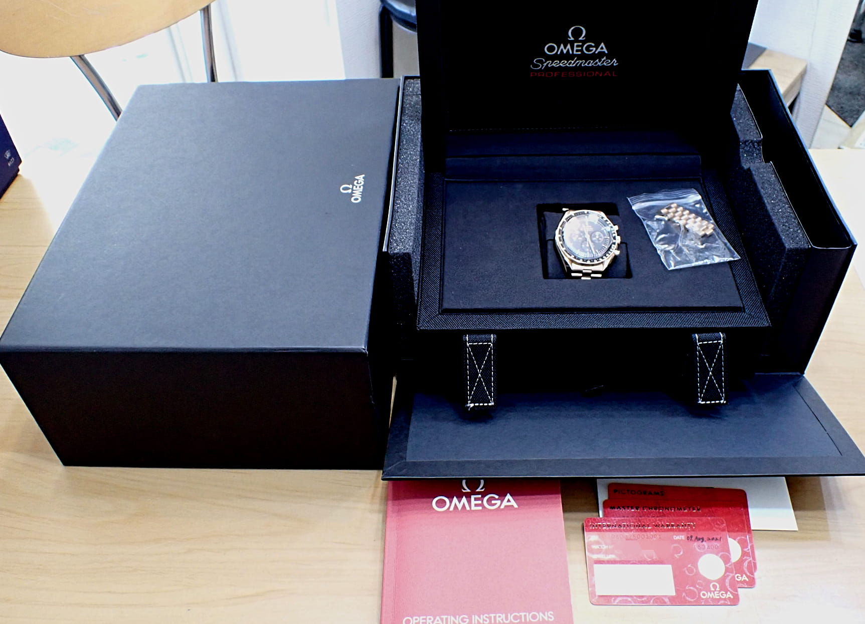 OMEGA/オメガ スピードマスター プロフェッショナル 18Kセドナゴールド 42mm Ref.310.60.42.50.01.001