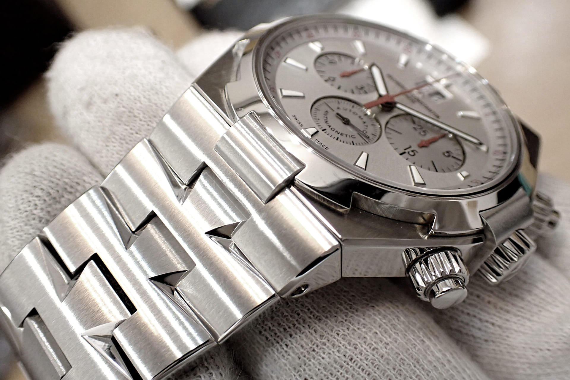 ヴァシュロンコンスタンタン/VACHERON CONSTANTIN オーヴァーシーズ クロノ 世界限定400本 Ref.49150/000A-9017