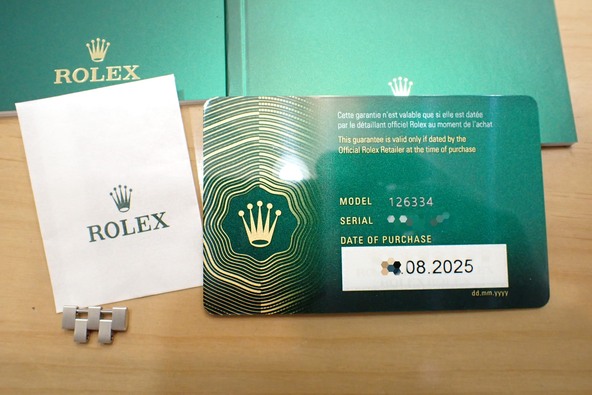 ROLEX/ロレックス デイトジャスト41 Ref.126334 WG/SS スレート/フルーテッドベゼル ジュビリーブレス