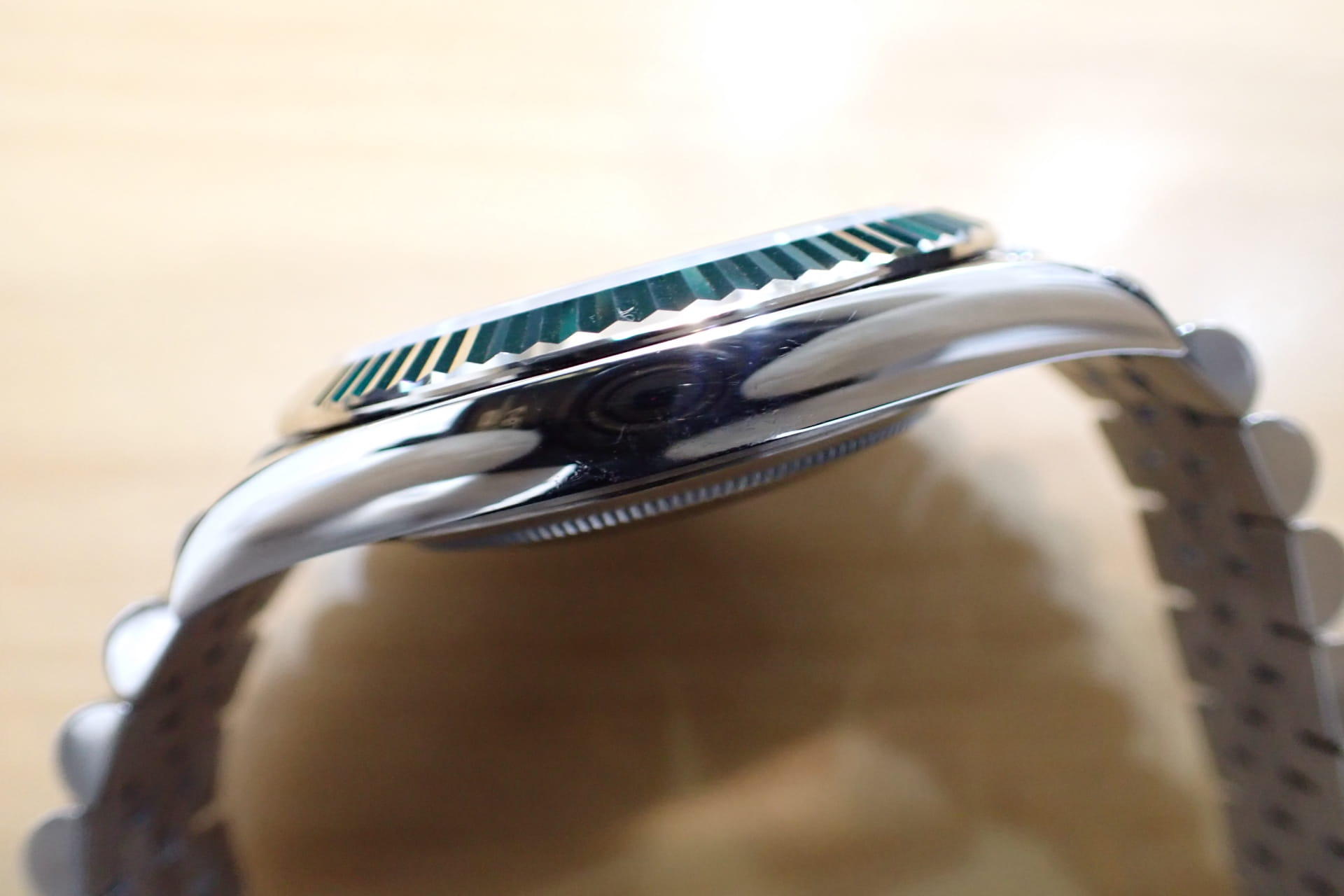 ROLEX/ロレックス デイトジャスト41 Ref.126334 WG/SS スレート/フルーテッドベゼル ジュビリーブレス