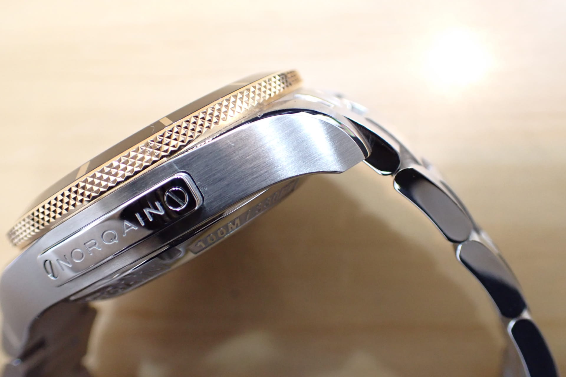 NORQAIN/ノルケイン アドベンチャー スポーツ クロノグラフ 18KRGコンビ　デイデイト41 Ref.N1500GA1IC/B153 別売り純正ラバーストラップ付き