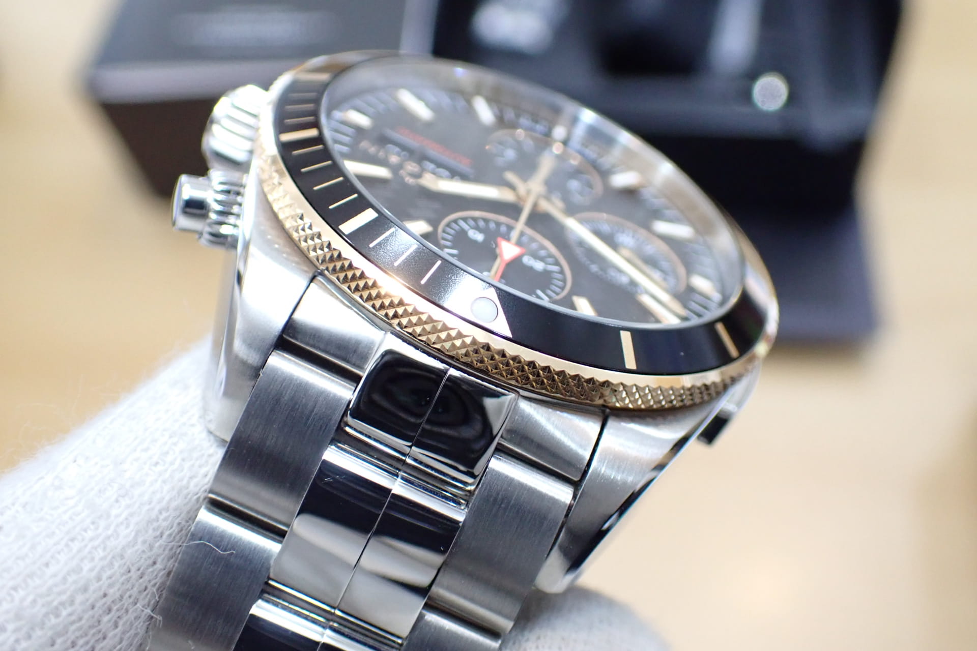 NORQAIN/ノルケイン アドベンチャー スポーツ クロノグラフ 18KRGコンビ　デイデイト41 Ref.N1500GA1IC/B153 別売り純正ラバーストラップ付き