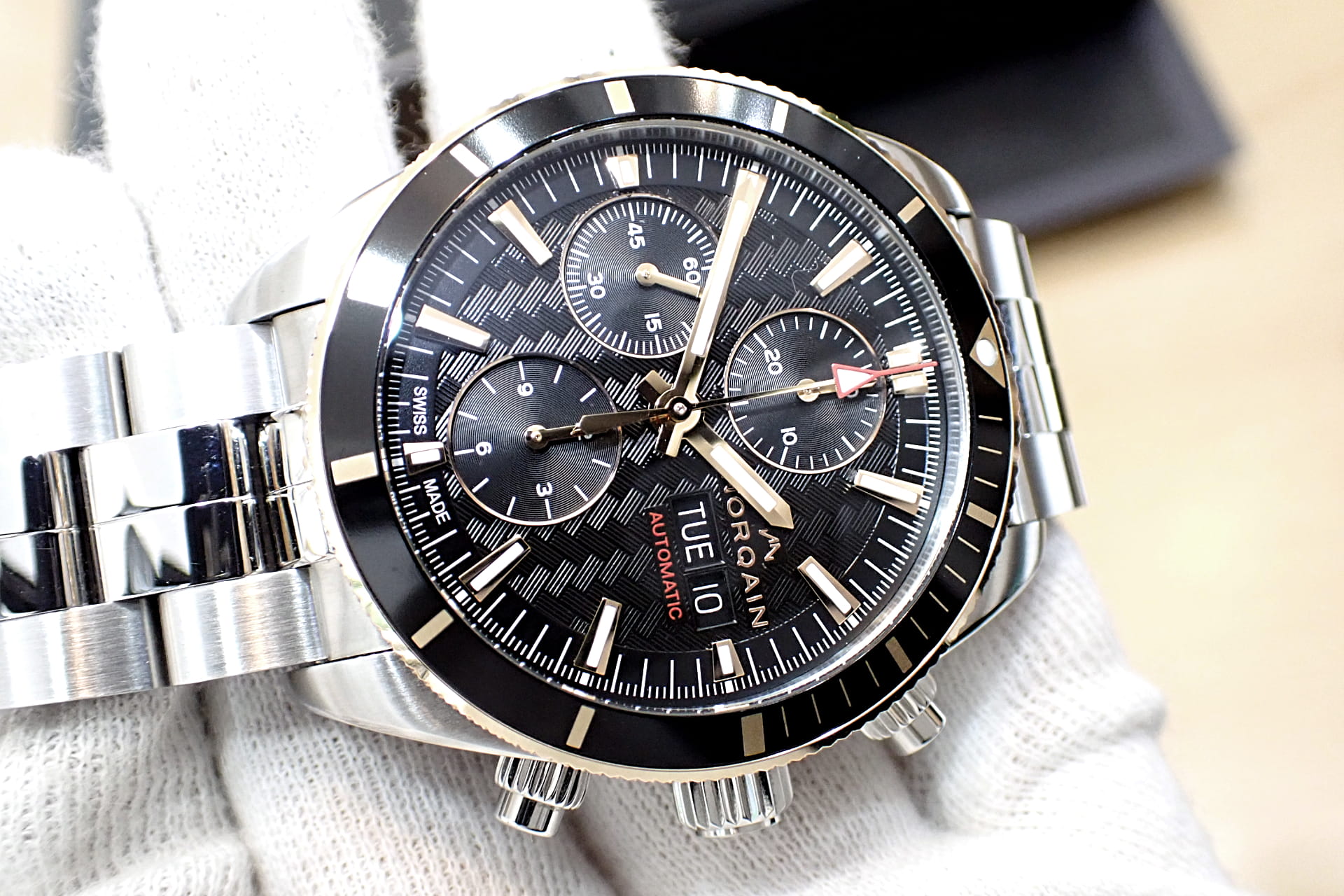 NORQAIN/ノルケイン アドベンチャー スポーツ クロノグラフ 18KRGコンビ　デイデイト41 Ref.N1500GA1IC/B153 別売り純正ラバーストラップ付き