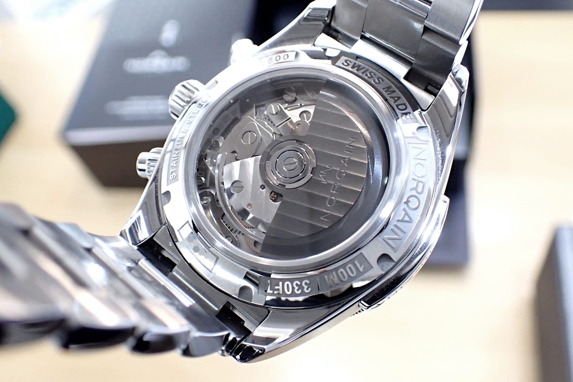 NORQAIN/ノルケイン アドベンチャー スポーツ クロノグラフ 18KRGコンビ　デイデイト41 Ref.N1500GA1IC/B153 別売り純正ラバーストラップ付き