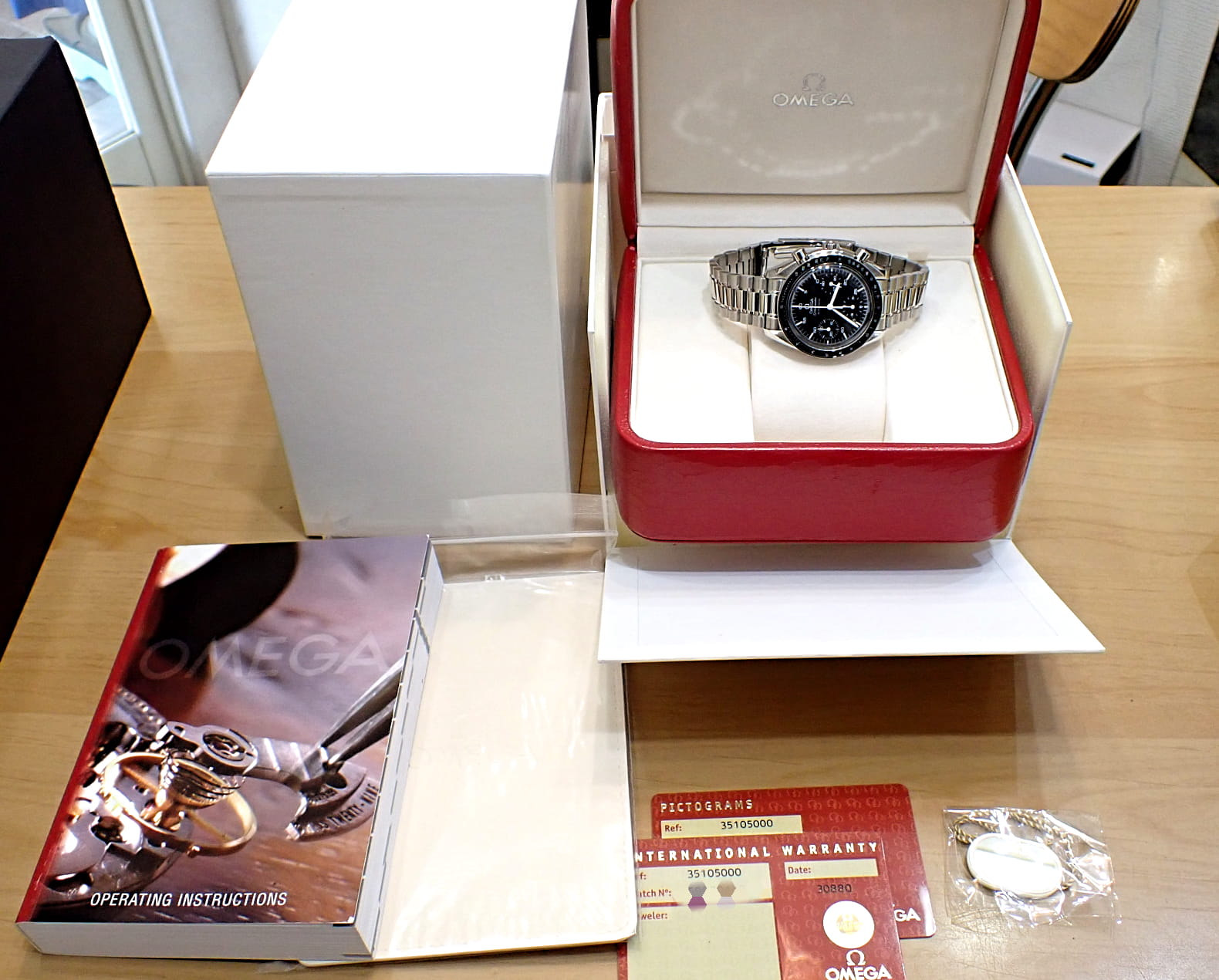 OMEGA/オメガ スピードマスター オートマティック Ref.3510.50　付属品充実