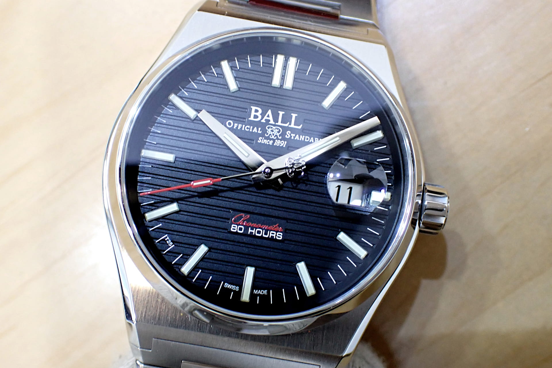 ボールウォッチ/BALL WATCH ロードマスター M パーシビア Ref.NM9052C-S1CJ-BK