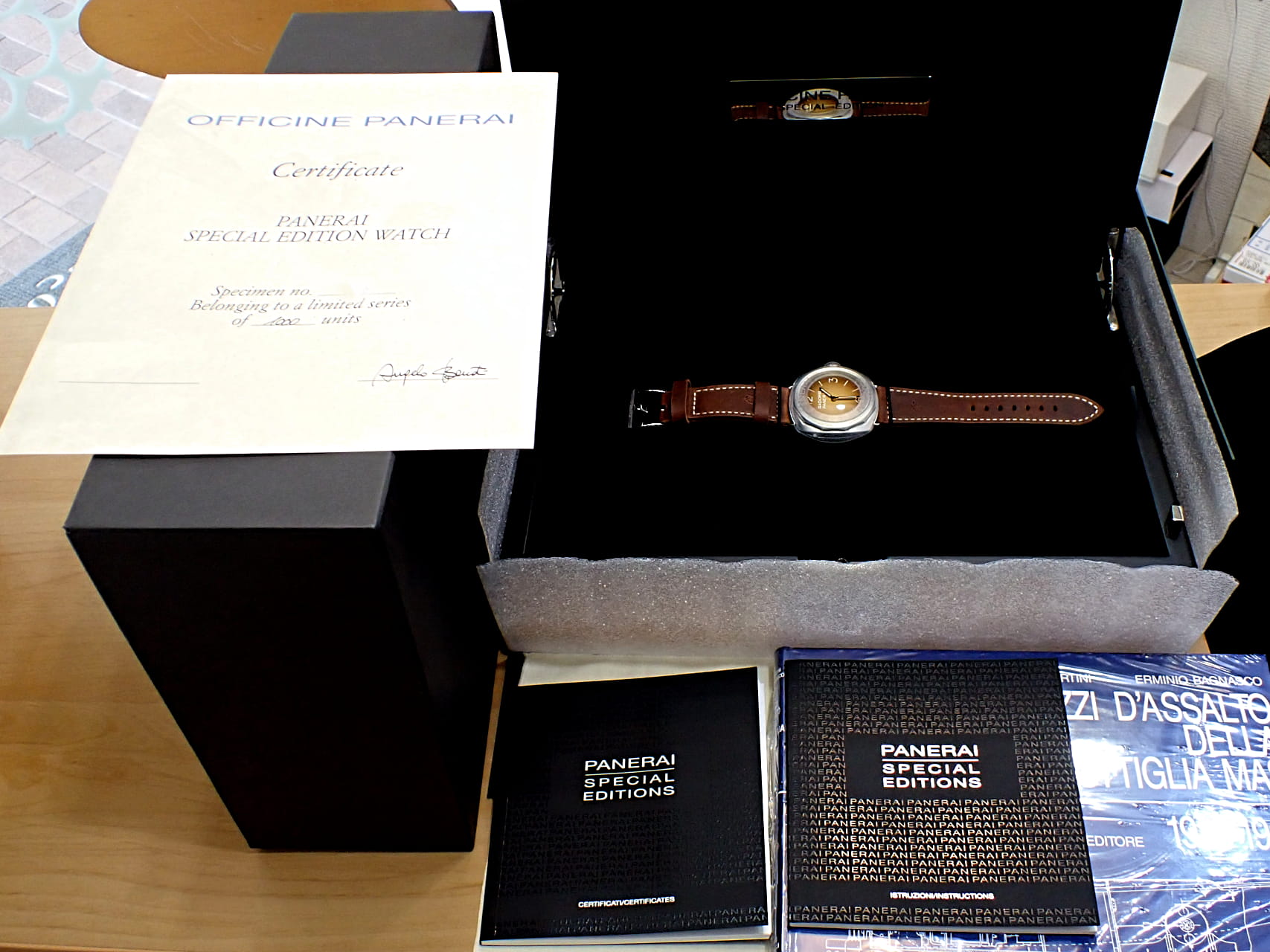 PANERAI/パネライ ラジオミール 3デイズ アッチャイオ 世界限定1000本 Ref.PAM00687