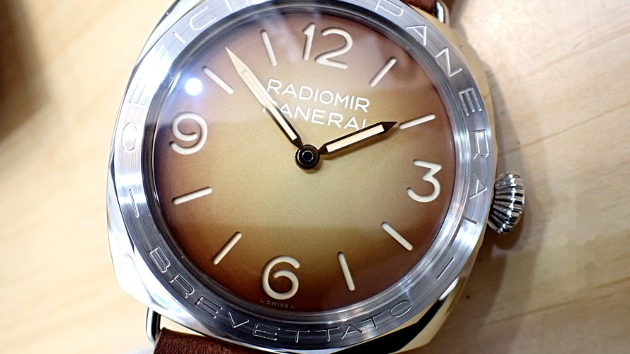 PANERAI/パネライ ラジオミール 3デイズ アッチャイオ 世界限定1000本 Ref.PAM00687