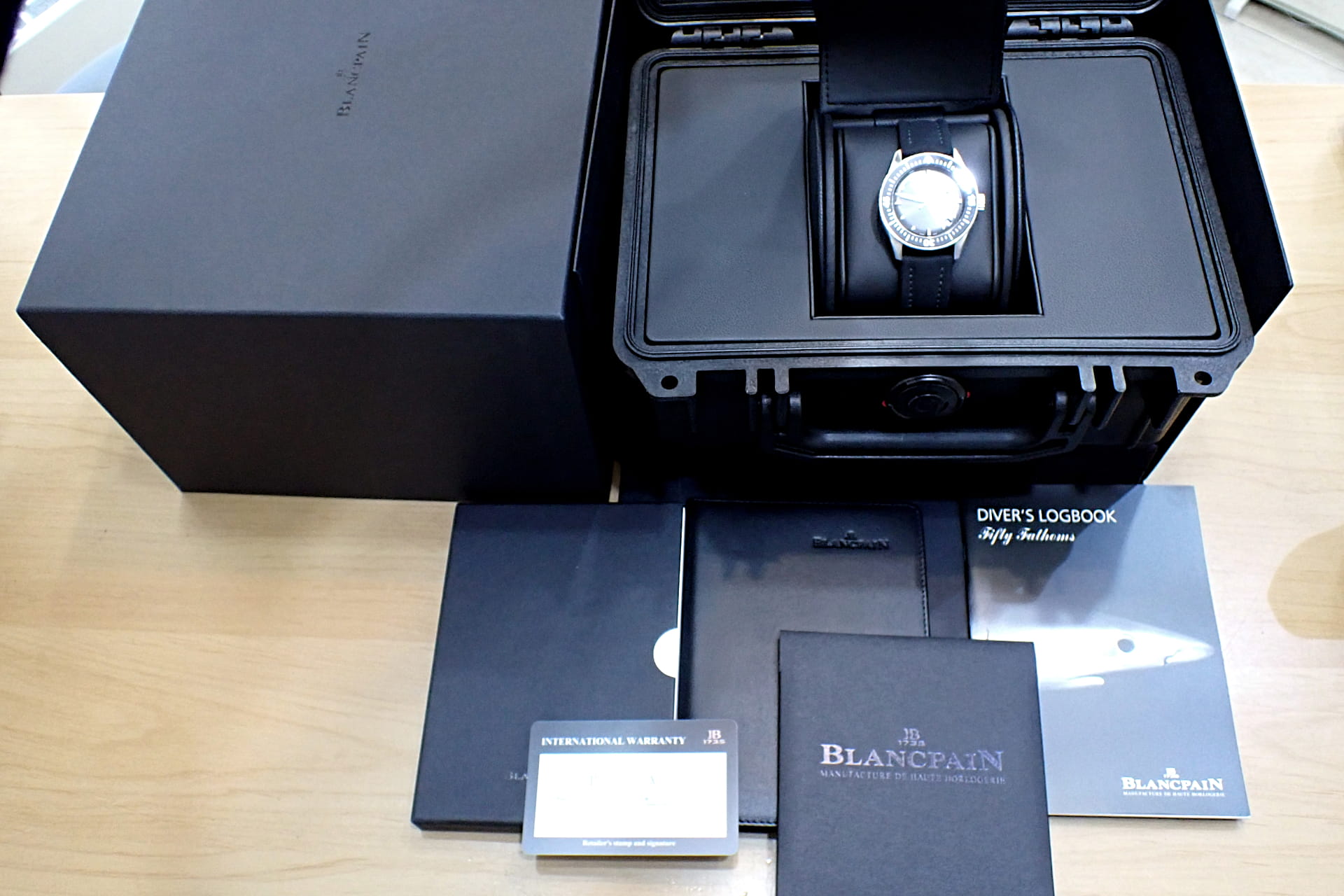 BLANCPAIN/ブランパン フィフティファゾムス バチスカーフ Ref.5100B-1110-B52A チタン製