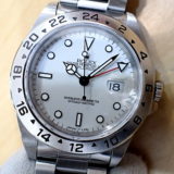 <span class="title">中古品B【ROLEX】ロレックス エクスプローラー2 Ref.16570 N番  グレー文字盤 オールトリチウム　付属品充実 (1993年頃並行)</span>