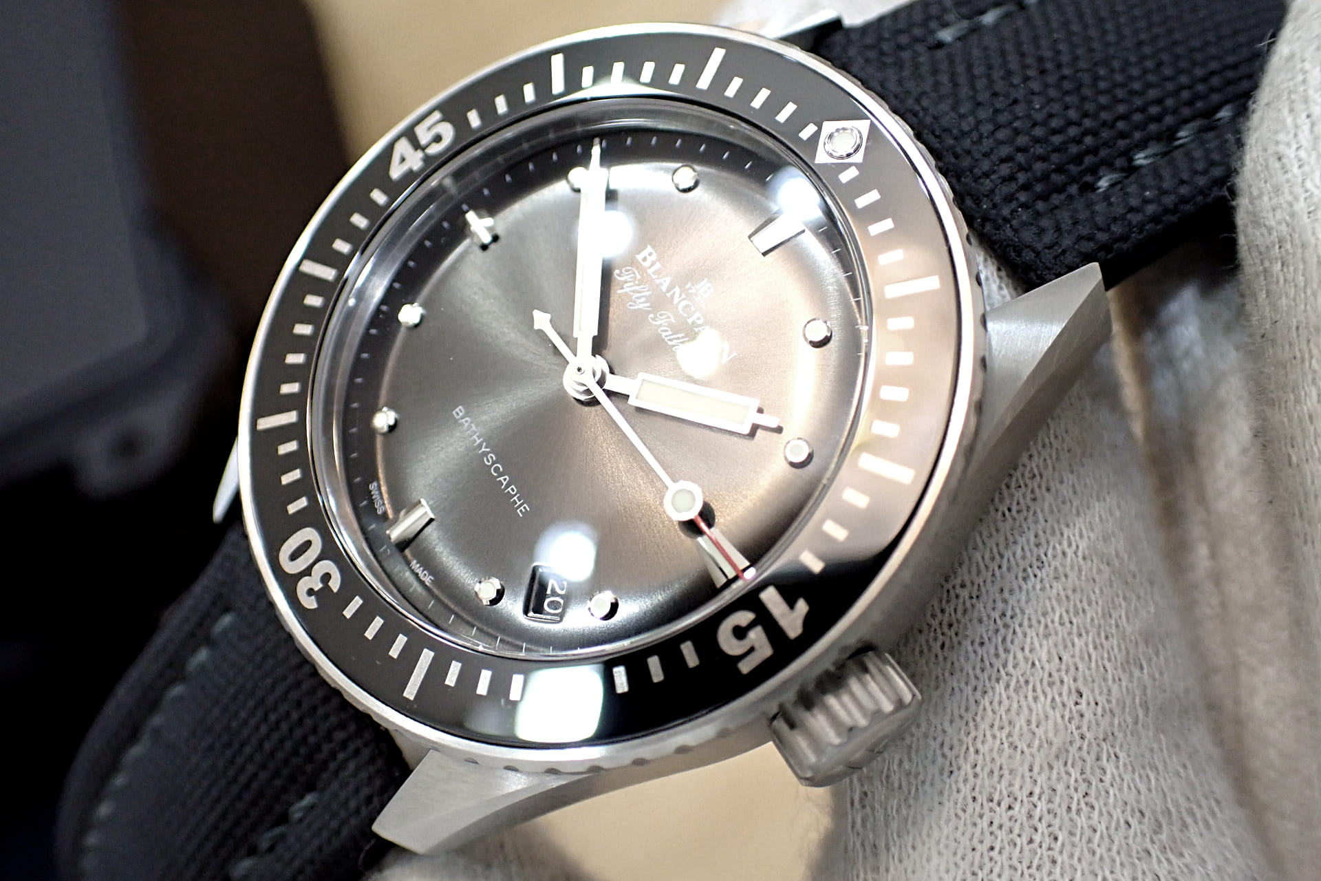 BLANCPAIN/ブランパン フィフティファゾムス バチスカーフ Ref.5100B-1110-B52A チタン製