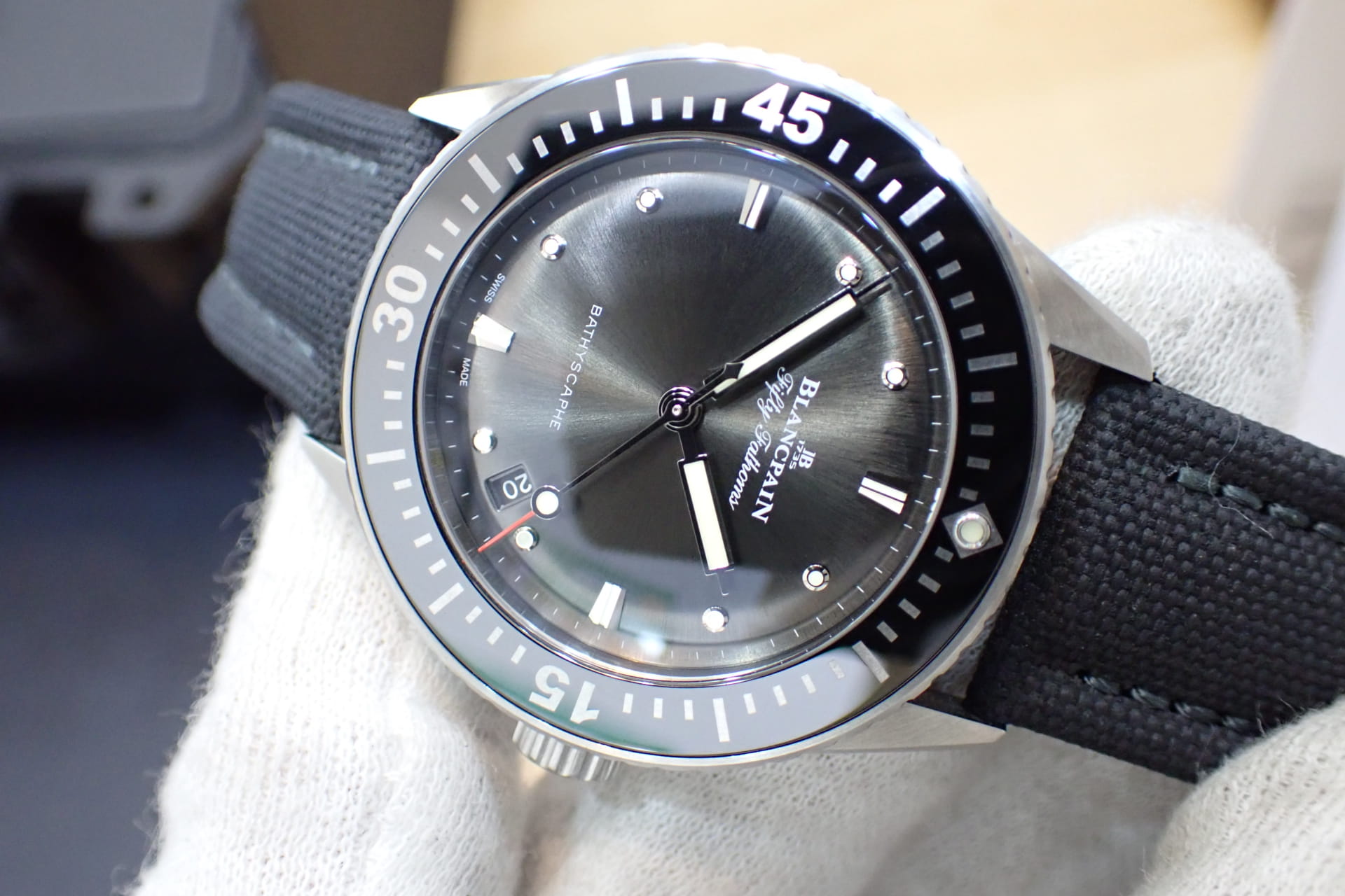 BLANCPAIN/ブランパン フィフティファゾムス バチスカーフ Ref.5100B-1110-B52A チタン製