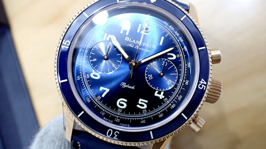 ブランパン/BLANCPAIN エアコマンド 18KRG Ref.AC02-36B40-63B 純正Dバックル仕様