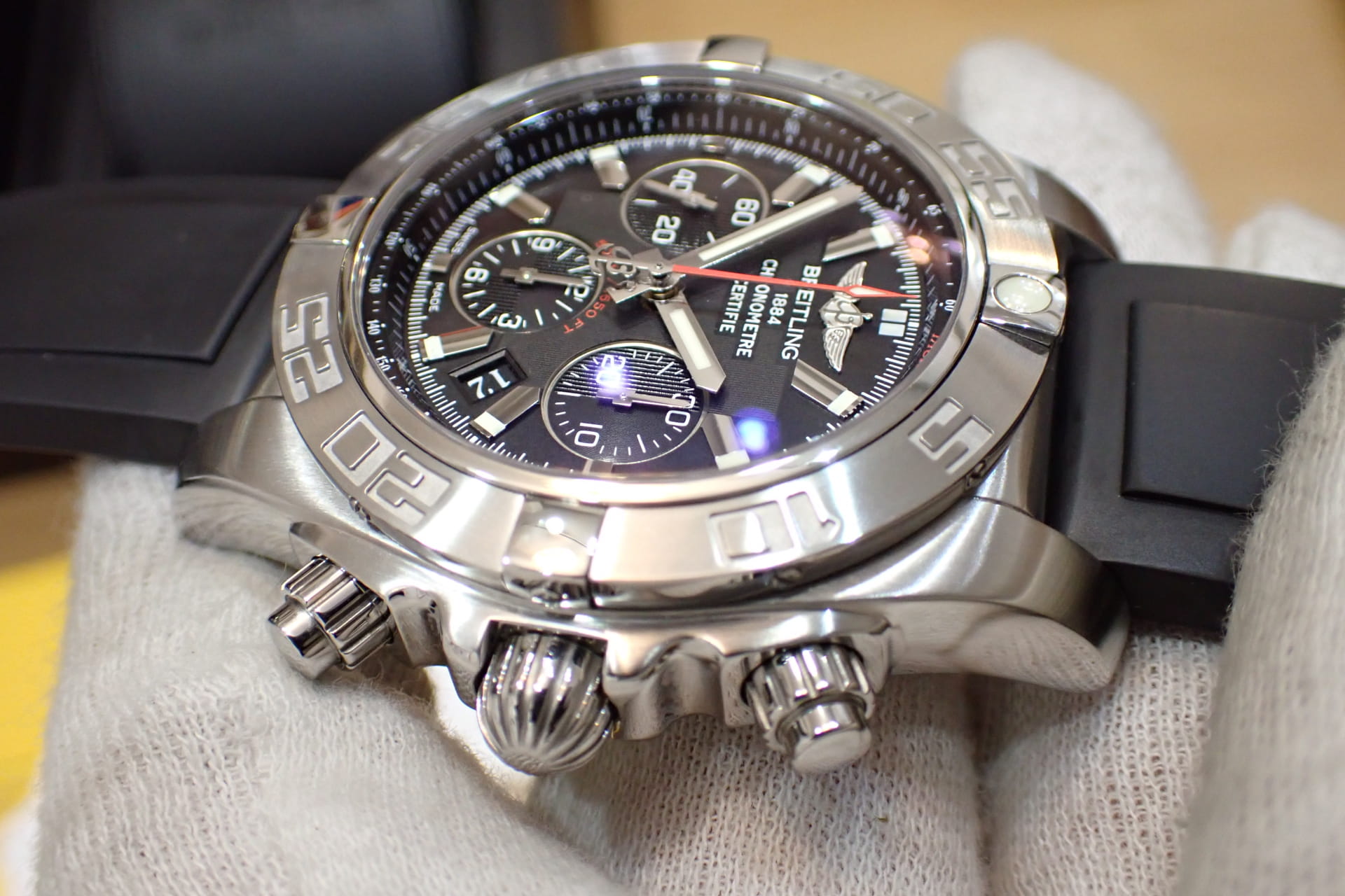 ブライトリング/BREITLING クロノマット44 フライングフィッシュ Ref.A010B08ORC(AB0110)