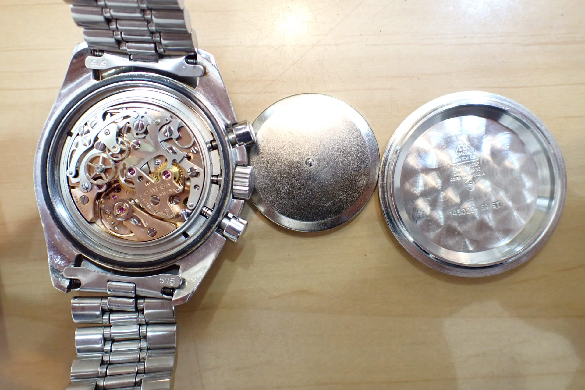 OMEGA/オメガ スピードマスター ストレートライティング/アポロ11号1969 Ref.145.022-69ST オールトリチウム