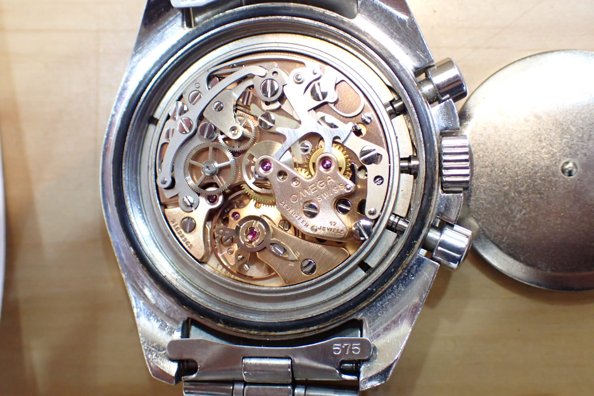 OMEGA/オメガ スピードマスター ストレートライティング/アポロ11号1969 Ref.145.022-69ST オールトリチウム