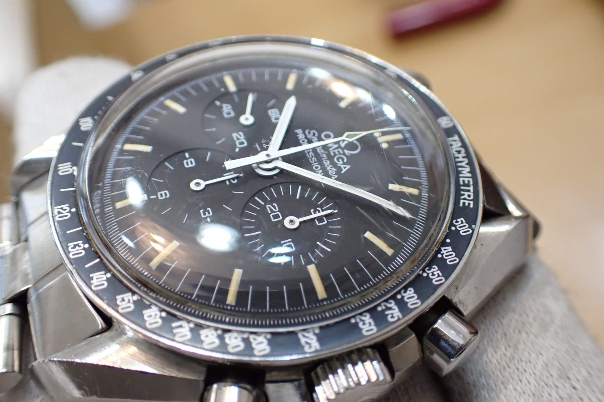 OMEGA/オメガ スピードマスター ストレートライティング/アポロ11号1969 Ref.145.022-69ST オールトリチウム