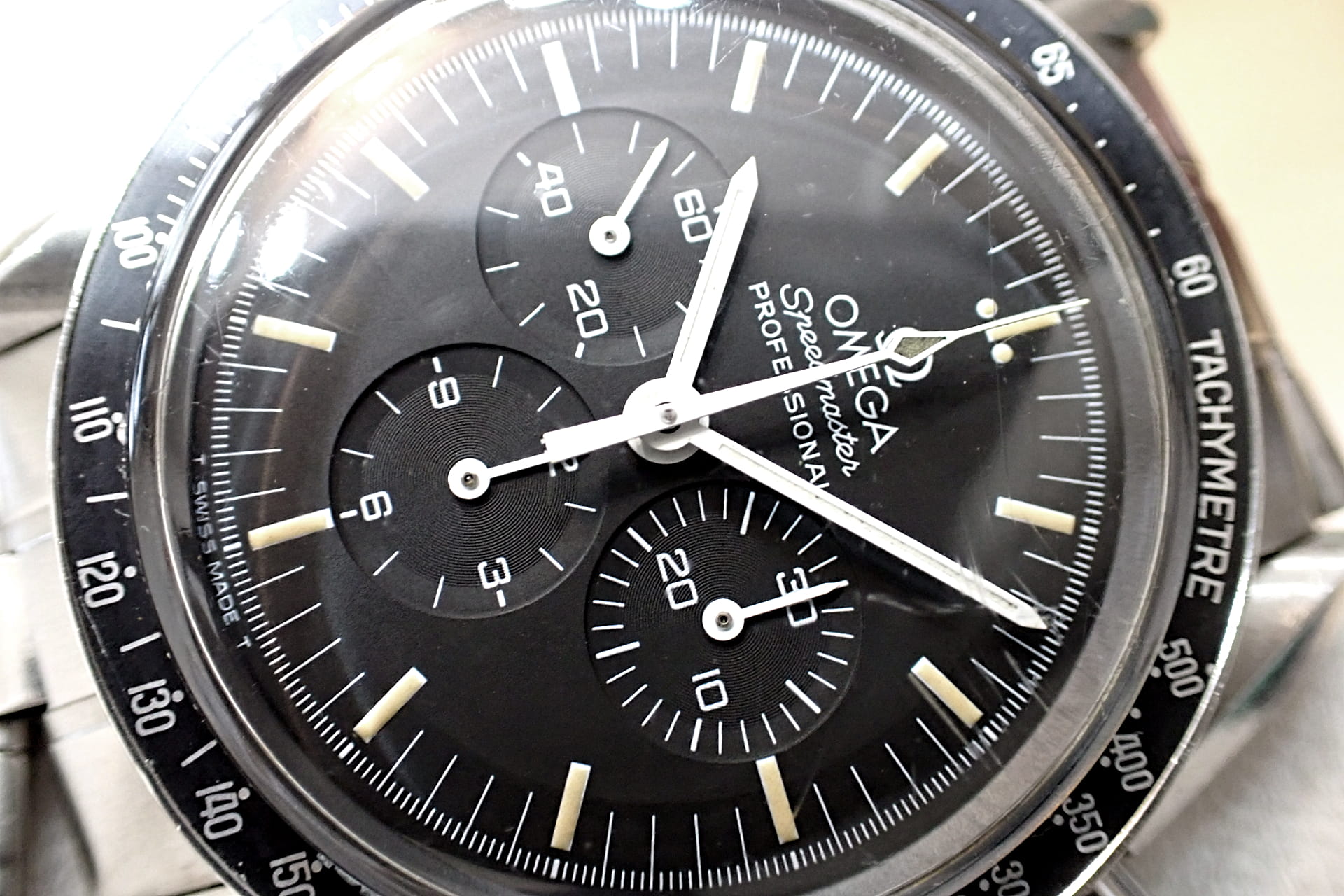 OMEGA/オメガ スピードマスター ストレートライティング/アポロ11号1969 Ref.145.022-69ST オールトリチウム