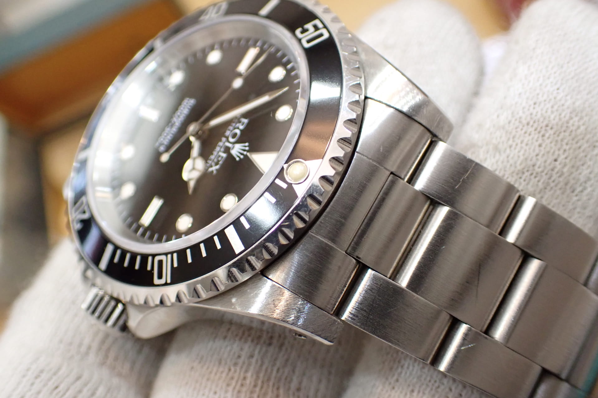 ロレックス/ROLEX サブマリーナ Ref.14060 シリアルX番 オールトリチウム