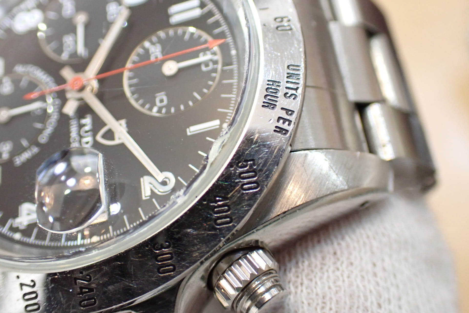 TUDOR/チューダー プリンスデイト クロノタイム Ref.79280 純正文字盤2種類/ロレックス78390純正ブレスレット付き