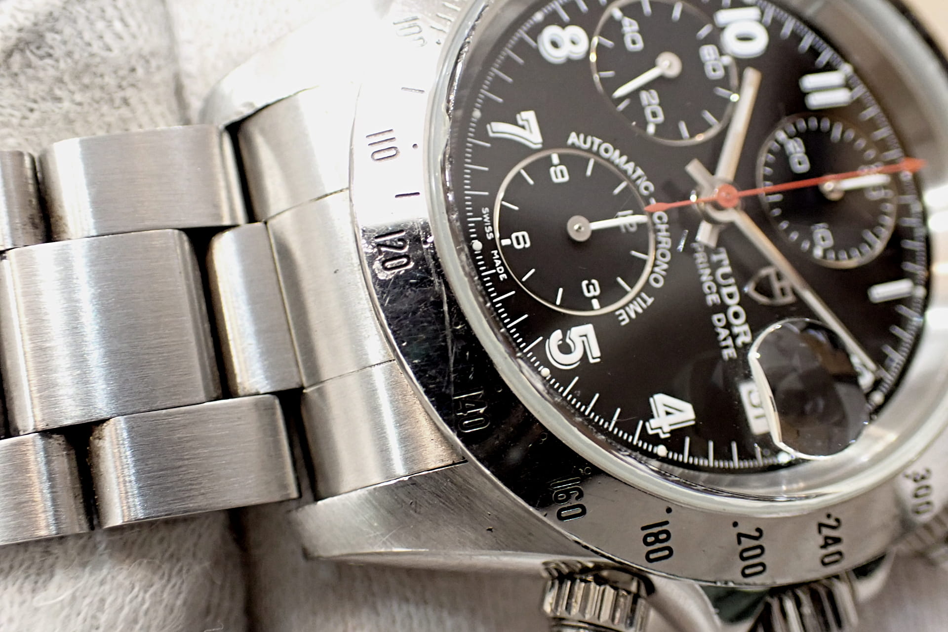 TUDOR/チューダー プリンスデイト クロノタイム Ref.79280 純正文字盤2種類/ロレックス78390純正ブレスレット付き