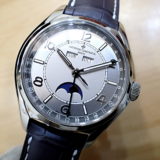 <span class="title">中古品AA【VACHERON CONSTANTIN】ヴァシュロンコンスタンタン フィフティーシックス コンプリートカレンダー Ref.4000E/000A-B439　シルバー文字盤  メーカー純正ストラップ2本付き　ワンオーナー/ノンポリッシュ　8年間延長保証加入済み(2022年6月国内正規)</span>