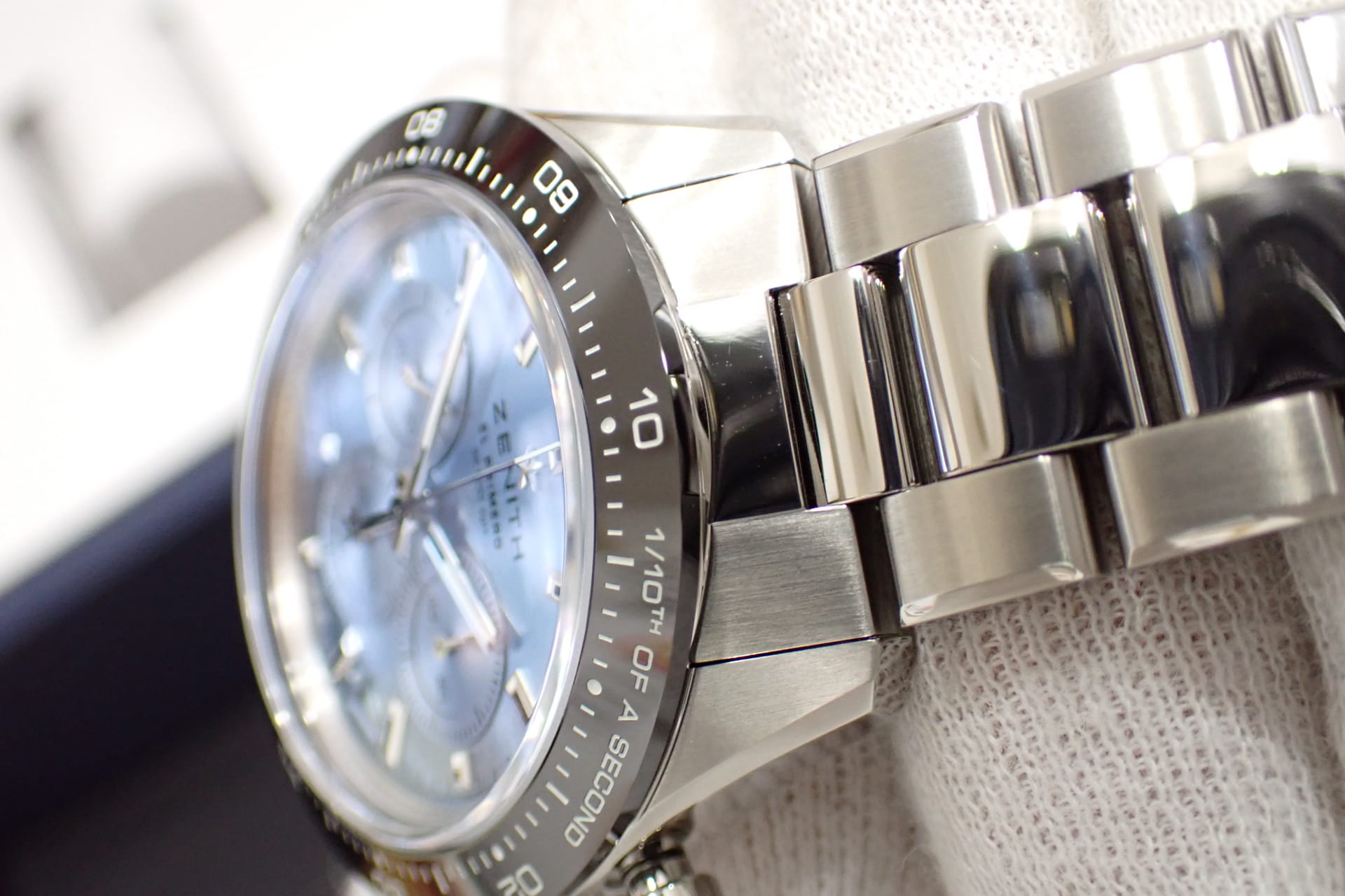 ゼニス/ZENITH クロノマスター スポーツ Ref.03.3105.3600/52.M3100 アイスブルー　ヨシダ限定250本