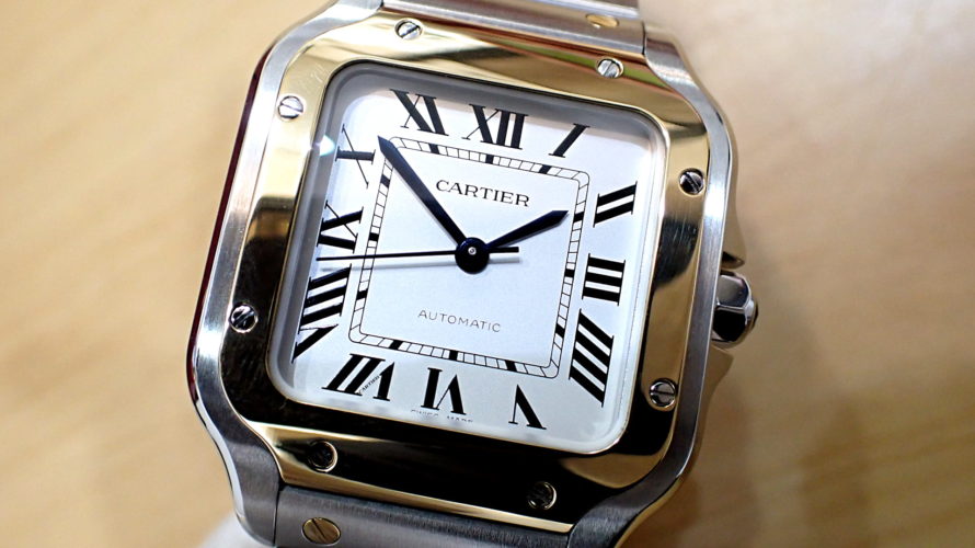 Cartier/カルティエ サントス ドゥ カルティエ MM Ref.W2SA0016　K18/SS コンビ 延長保証加入済み