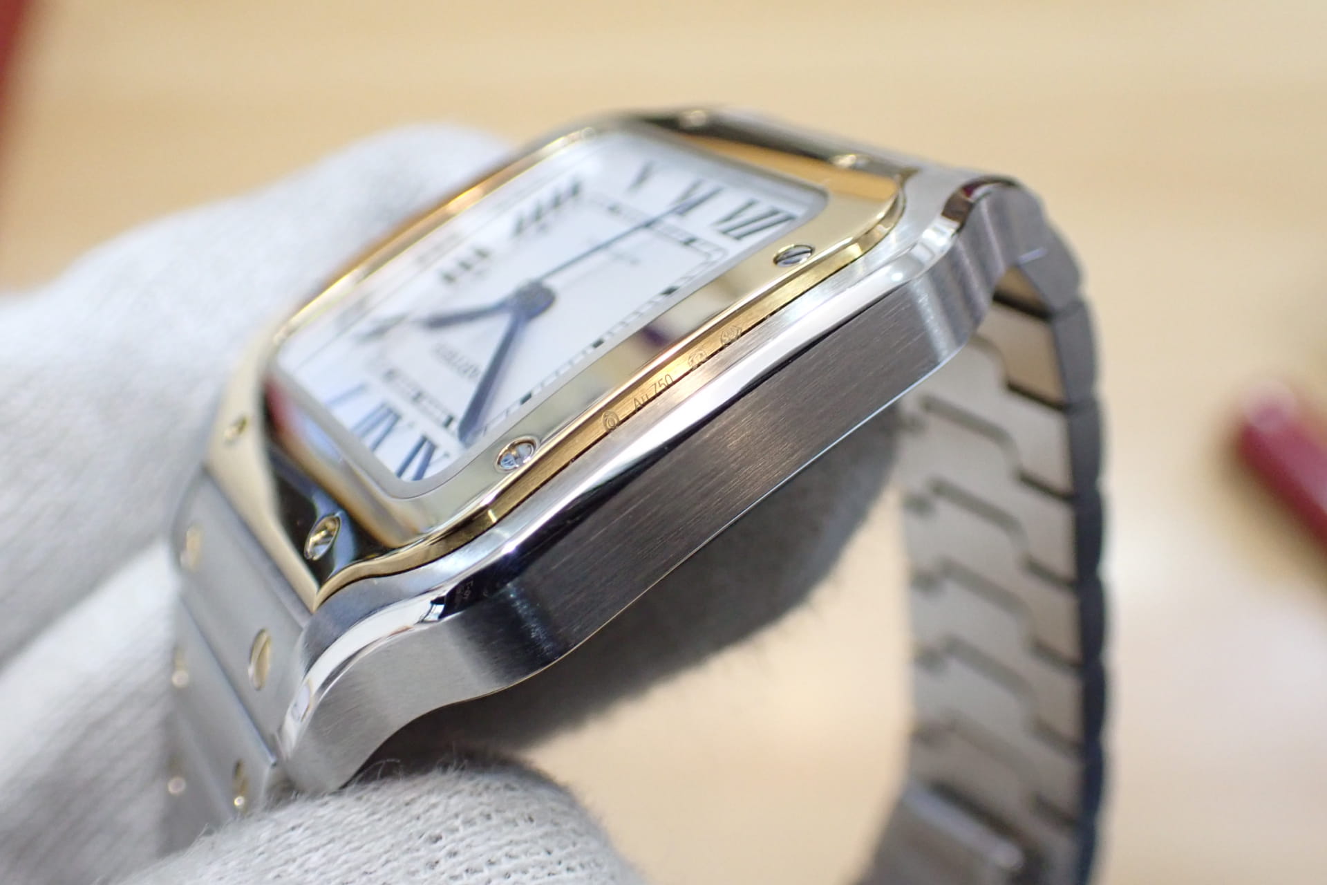 Cartier/カルティエ サントス ドゥ カルティエ MM Ref.W2SA0016　K18/SS コンビ 延長保証加入済み