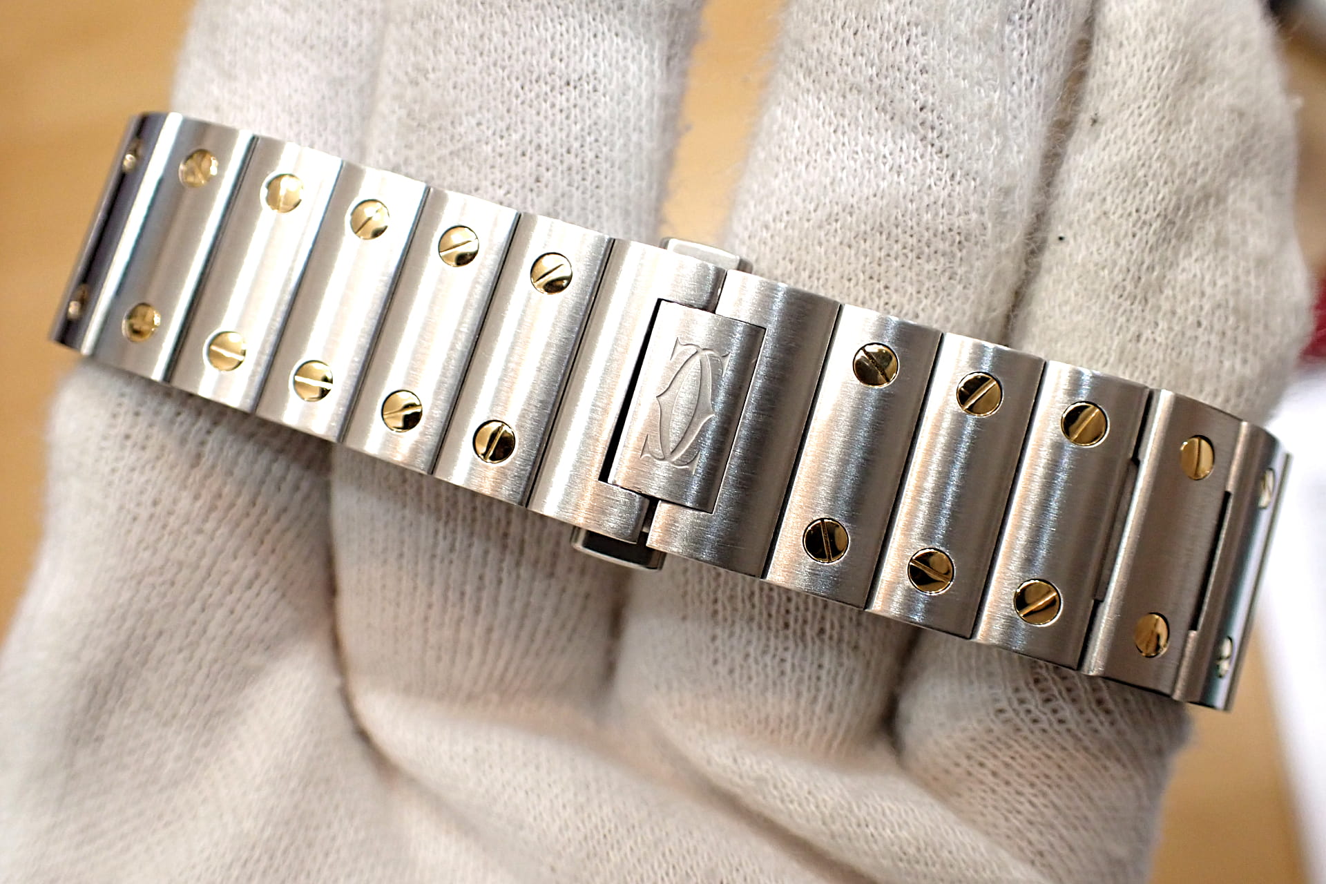 Cartier/カルティエ サントス ドゥ カルティエ MM Ref.W2SA0016　K18/SS コンビ 延長保証加入済み