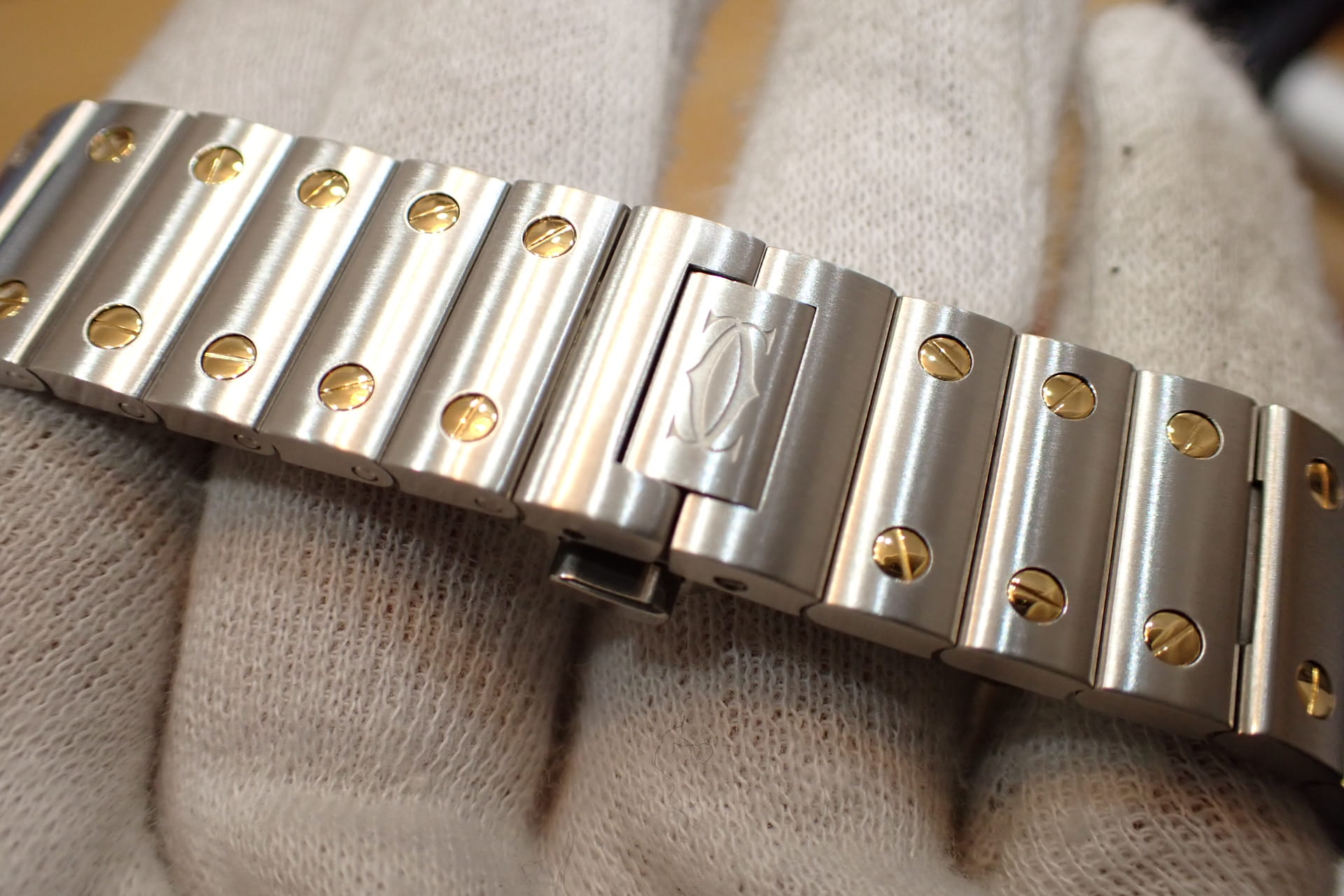 Cartier/カルティエ サントス ドゥ カルティエ MM Ref.W2SA0016　K18/SS コンビ 延長保証加入済み