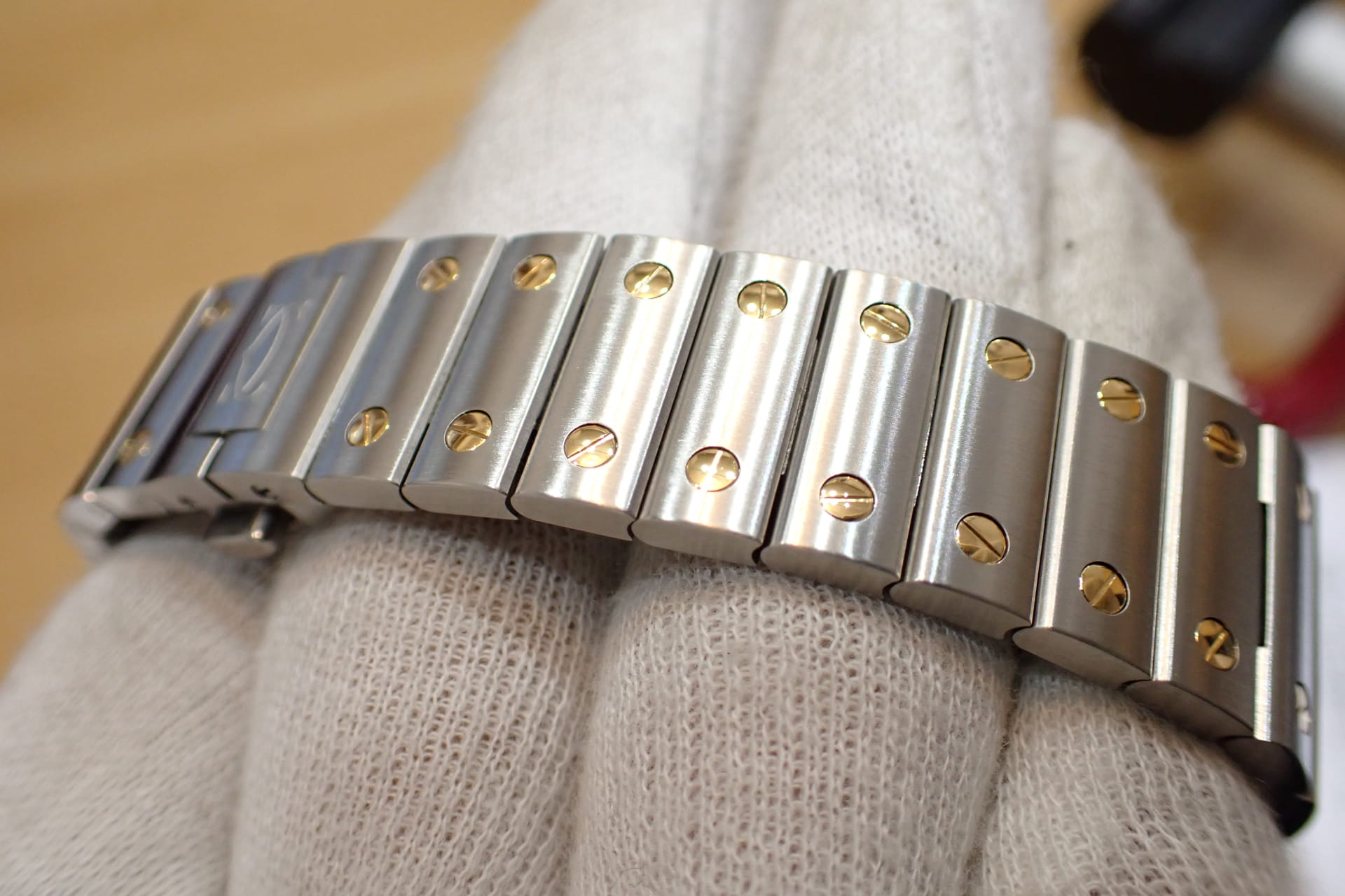 Cartier/カルティエ サントス ドゥ カルティエ MM Ref.W2SA0016　K18/SS コンビ 延長保証加入済み