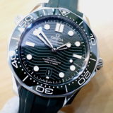 中古品AA【OMEGA】オメガ シーマスター ダイバー300m コーアクシャル マスタークロノメーター Ref.210.32.42.20.10.001 グリーン文字盤 (2023年8月)