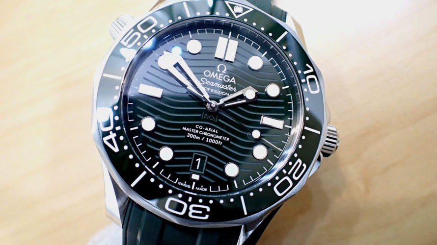 OMEGA/オメガ シーマスター ダイバー300m コーアクシャル マスタークロノメーター Ref.210.32.42.20.10.001 グリーン文字盤