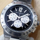 <span class="title">中古品A【BVLGARI】ブルガリ ディアゴノ ヴェロチッシモ ブラック文字盤 Ref.DG41BSSDCHTA  エルプリメロ搭載　（2024年8月並行）</span>