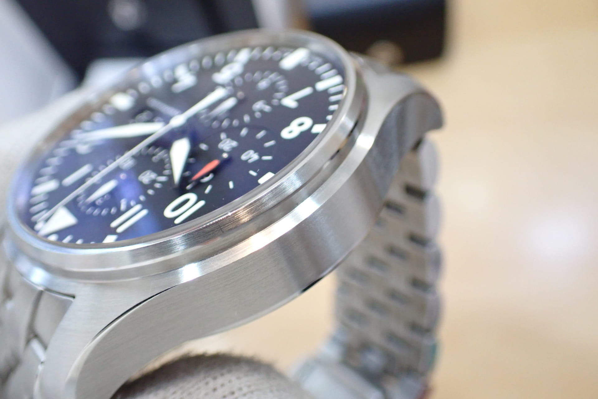 IWC パイロットウォッチ クロノグラフ Ref.IW377710 黒文字盤