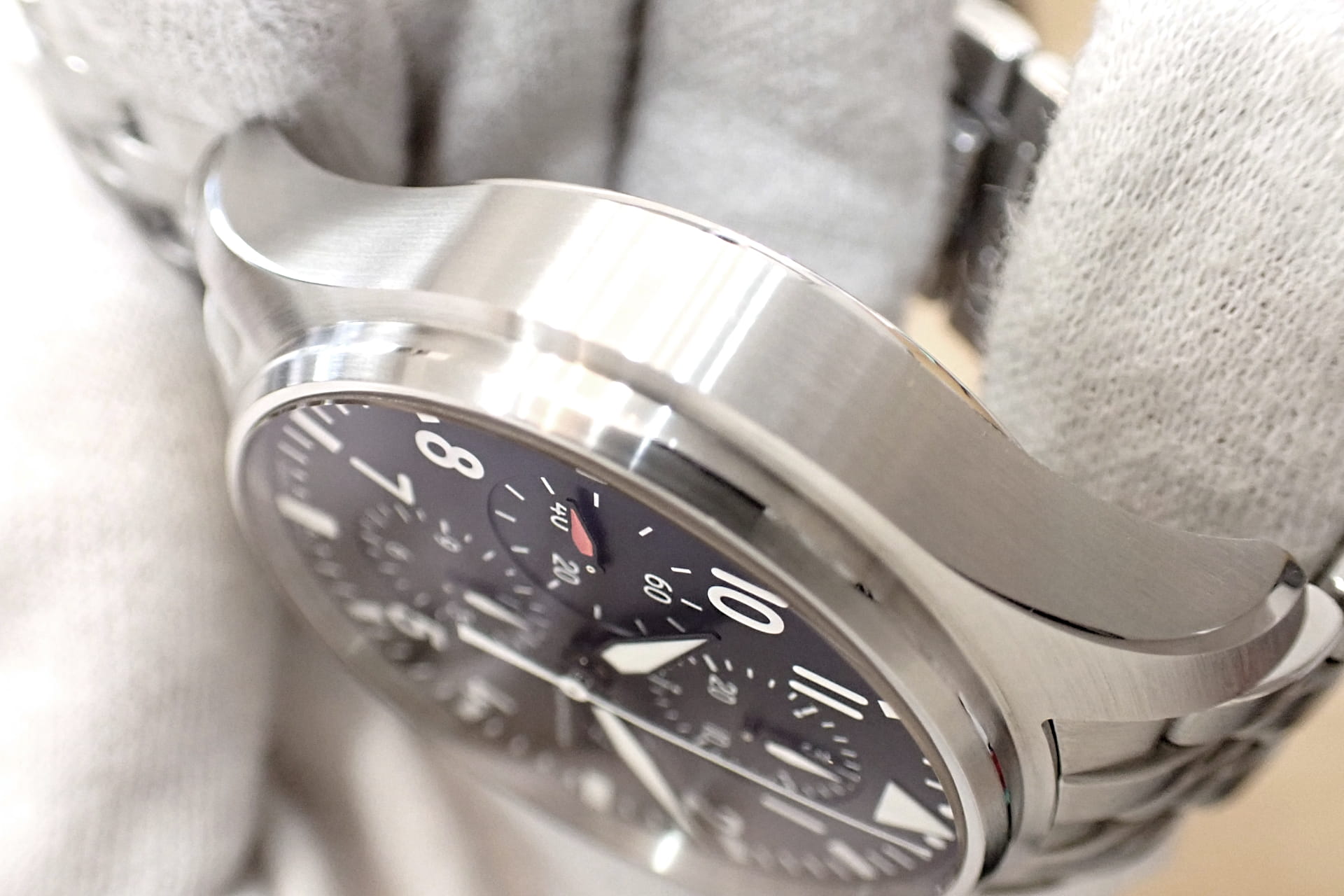 IWC パイロットウォッチ クロノグラフ Ref.IW377710 黒文字盤