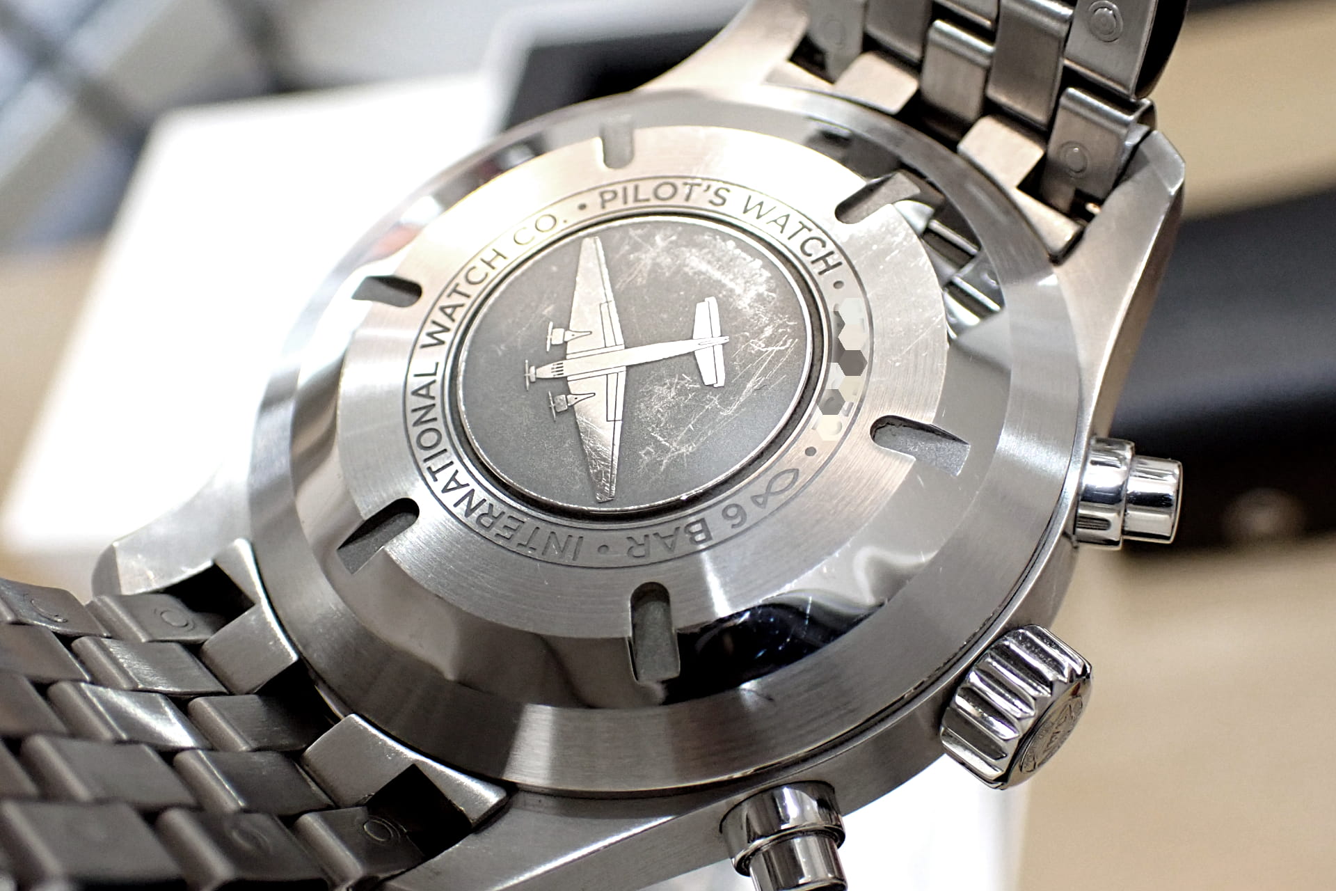 IWC パイロットウォッチ クロノグラフ Ref.IW377710 黒文字盤