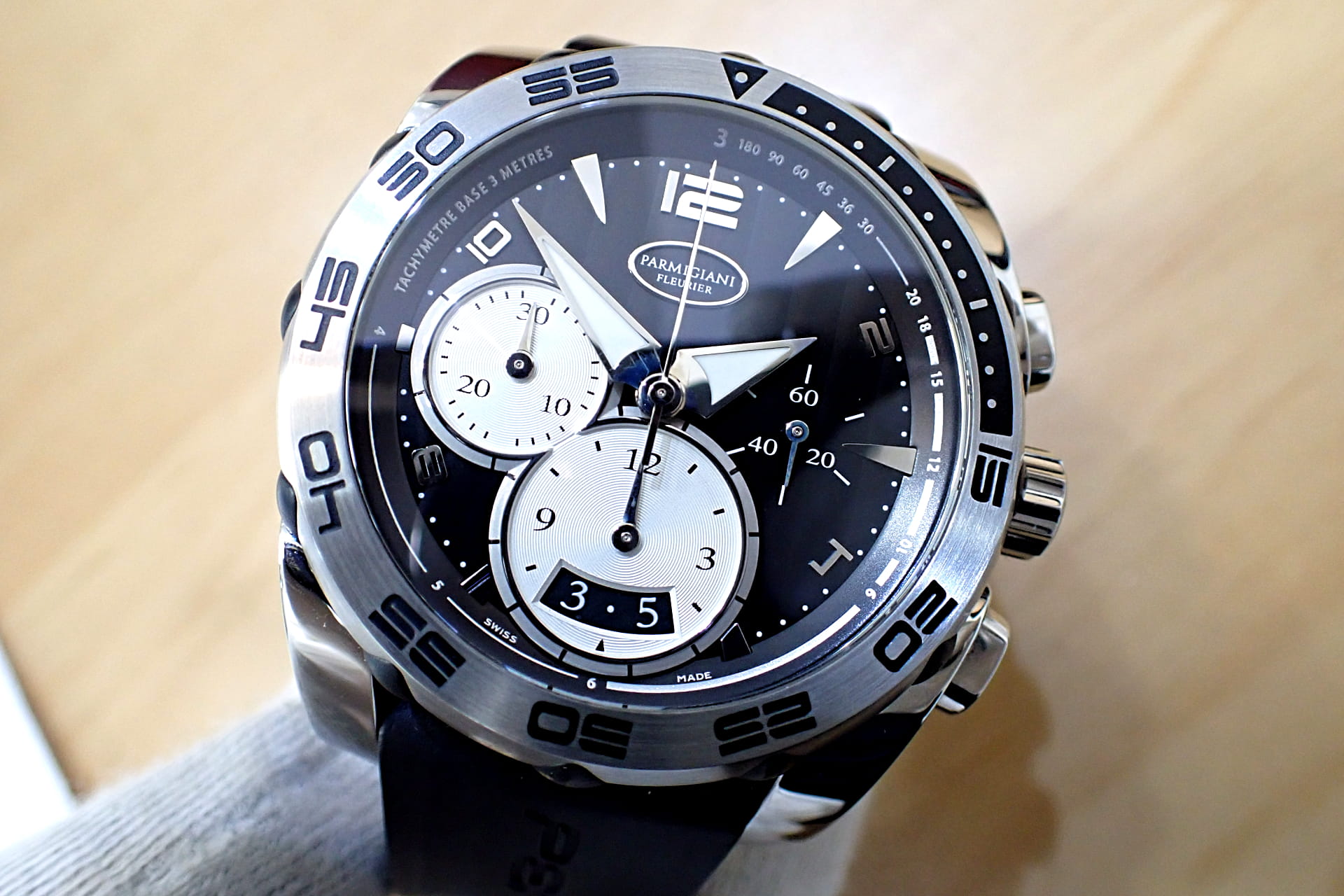 パルミジャーニフルリエ/PARMIGIANI FLEURIER　パーシング クロノグラフ　Ref.PFC528-0013000-X01402